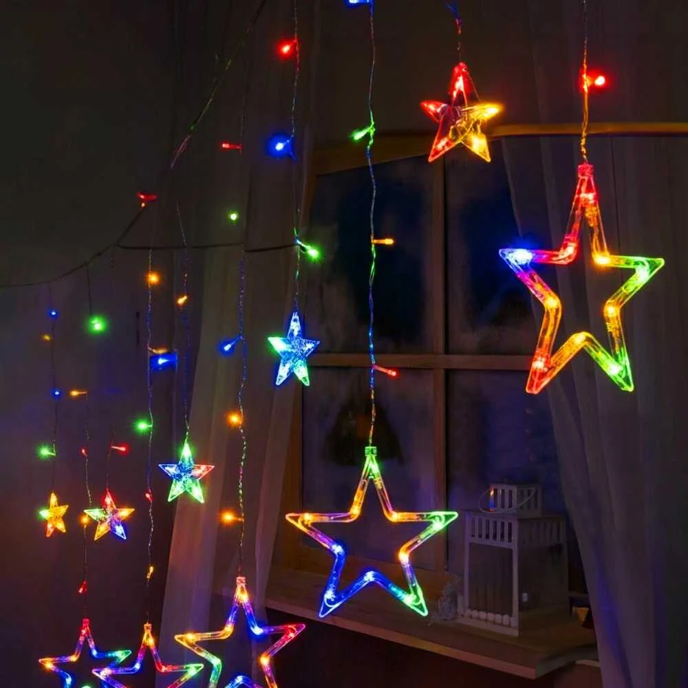 Tutumi LED užuolaida su nuotolinio valdymo pulteliu (CD002-138)