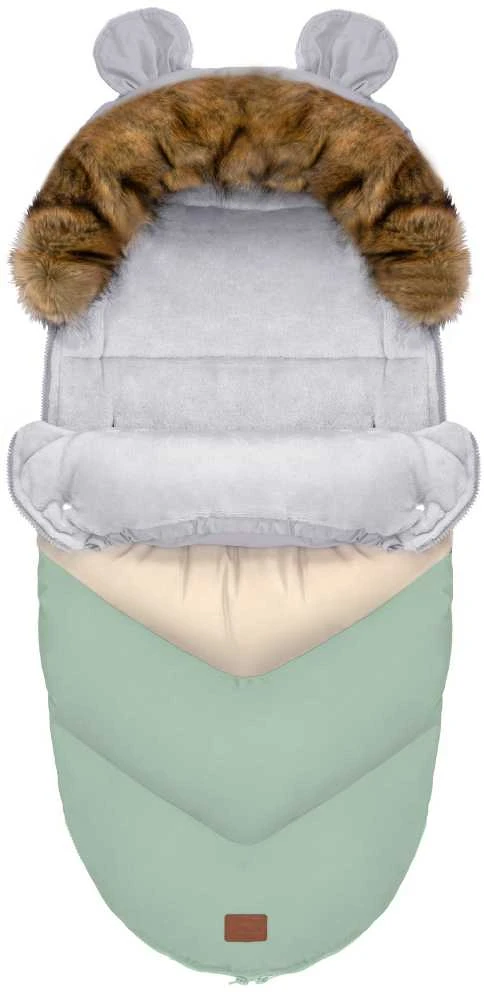 Tutumi Miegmaišis vaikam Teddy PRO-V Pastel Žalias