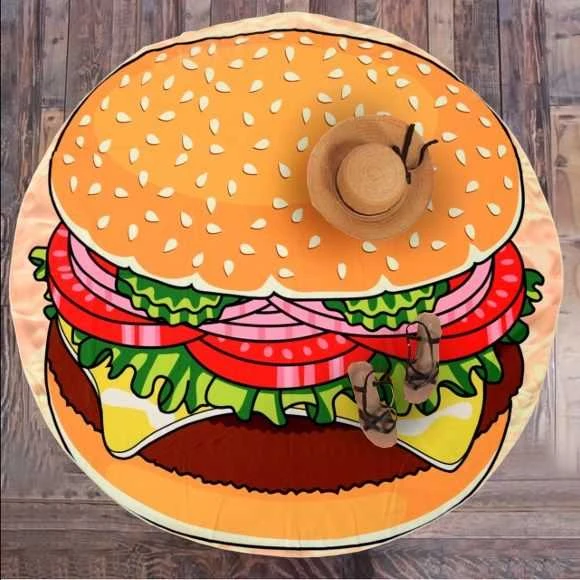 Tutumi Paplūdimio rankšluostis Hamburger 150 cm