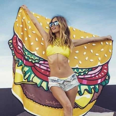 Tutumi Paplūdimio rankšluostis Hamburger 150 cm