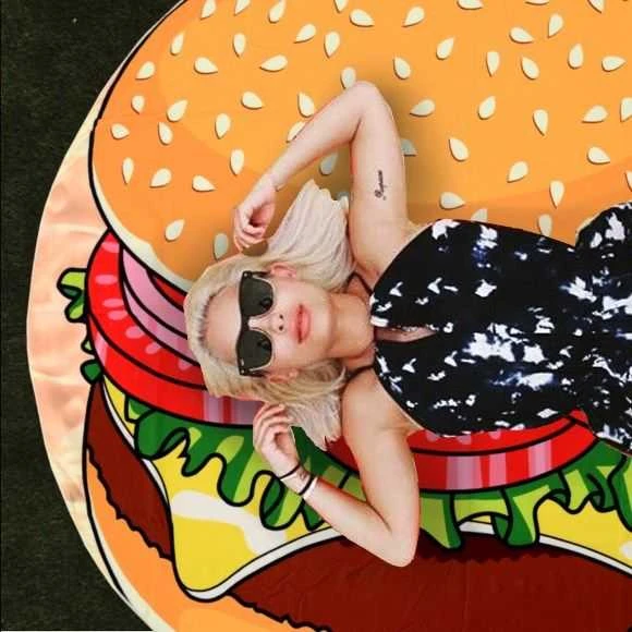 Tutumi Paplūdimio rankšluostis Hamburger 150 cm