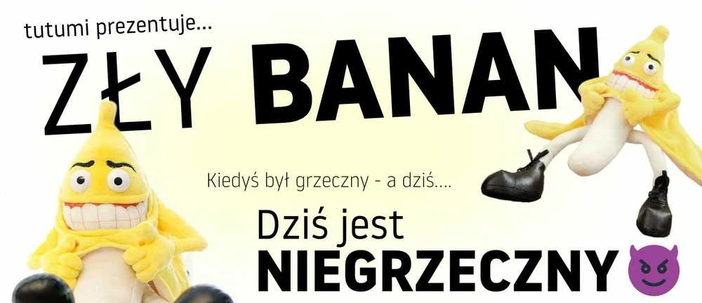 Tutumi Talismanas pliušinis žaislas Evil Banana