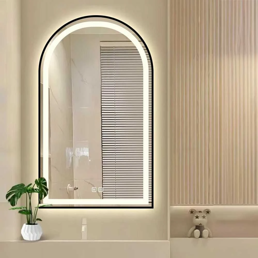 Tutumi Veidrodis LED 60x100cm DASH Juodas