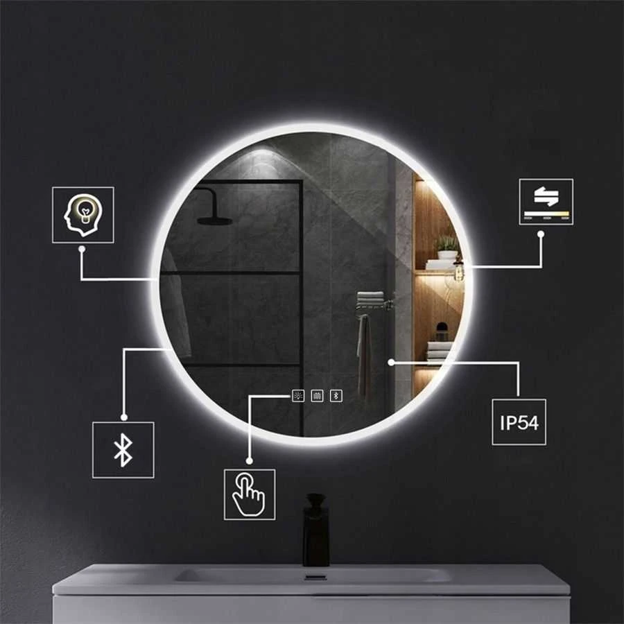 Tutumi Veidrodis LED BLUETOOTH FFJ 60cm