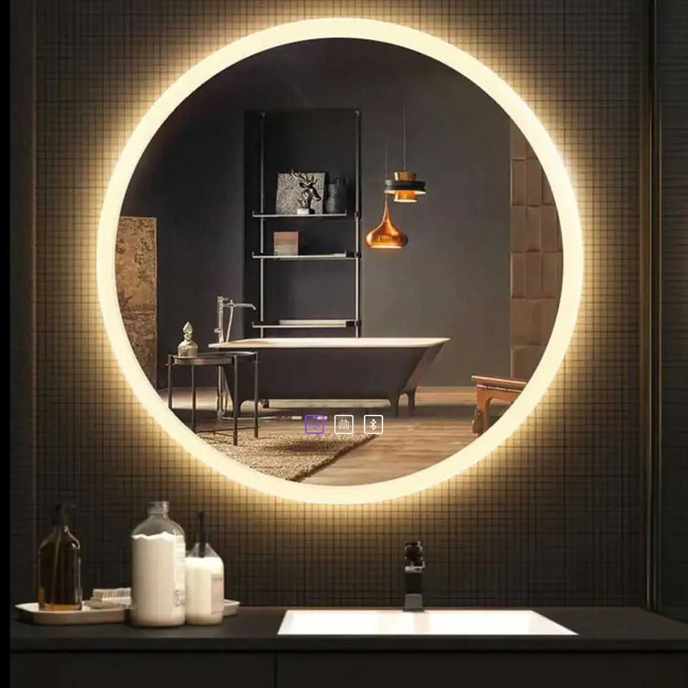 Tutumi Veidrodis LED BLUETOOTH FFJ 80cm