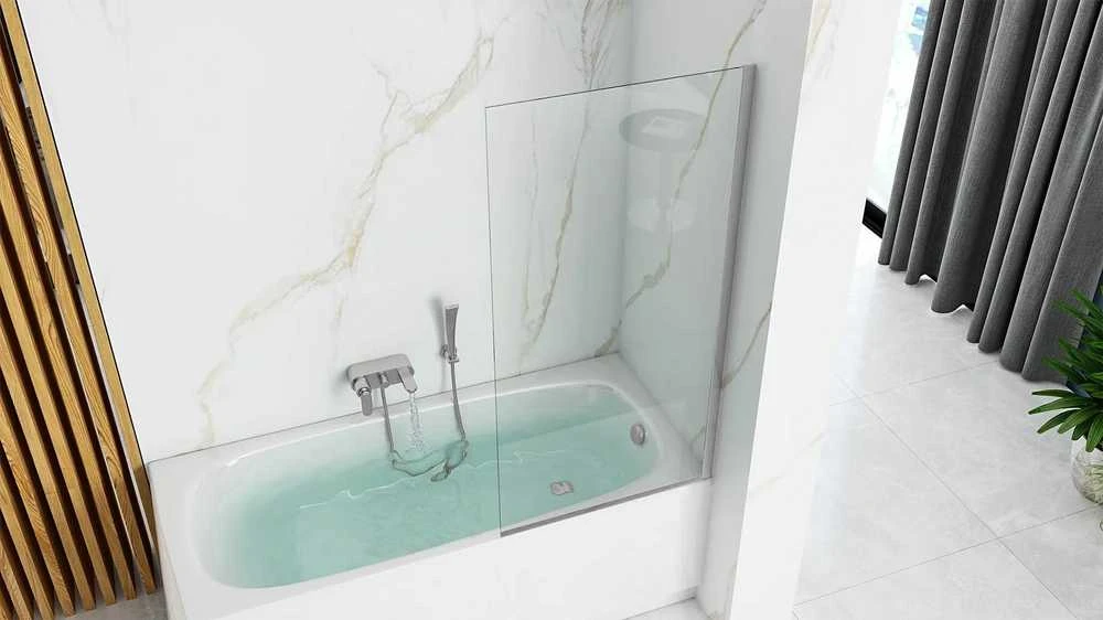 Vonios sienelė Rea Lagos Fix 70 Chrome