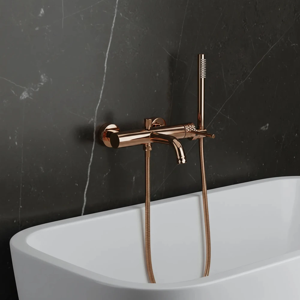 Vonios maišytuvas Rea Lungo Diamond Copper
