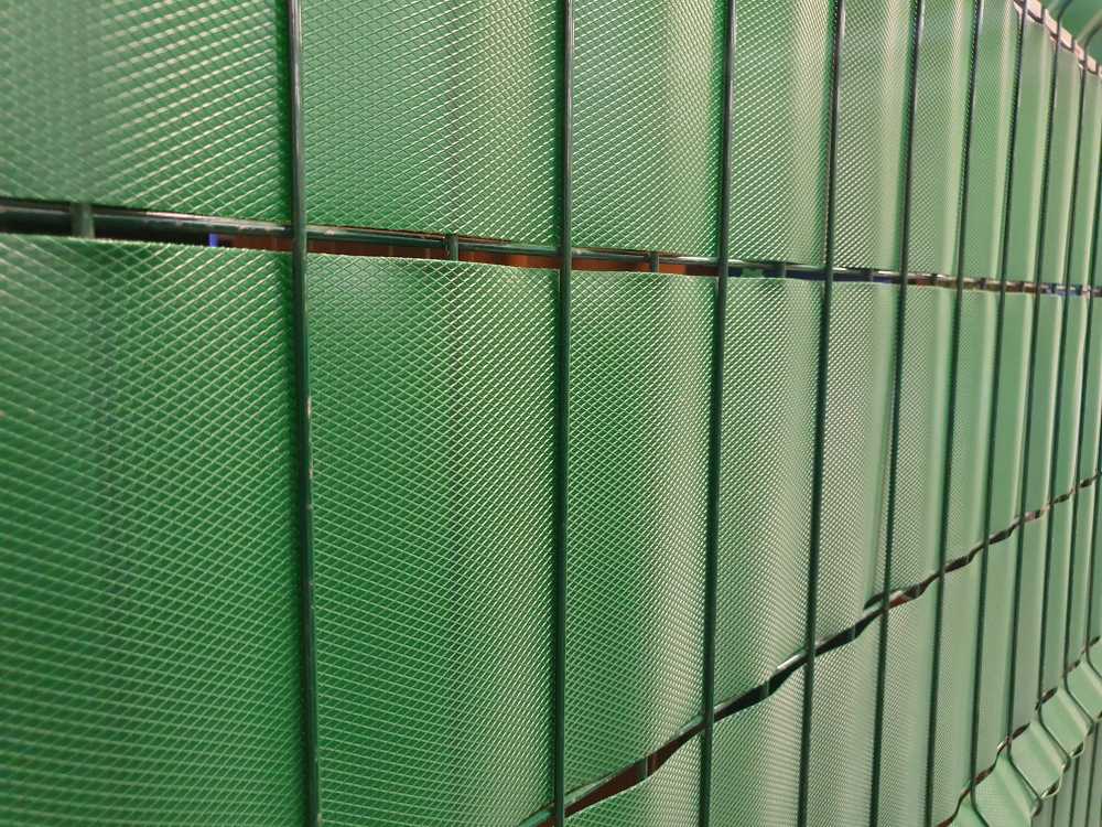 Tvoros juosta Bauswern Rombas, 20,4 x 0,19 m (630 g / m²). Žalia, žema ...