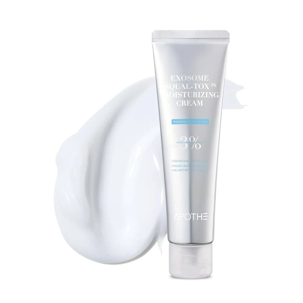 Apothe Exosome Squal Tox Moisturizing Cream - Drėkinantis kremas su egzosomomis ir skvalanu, 60 ml