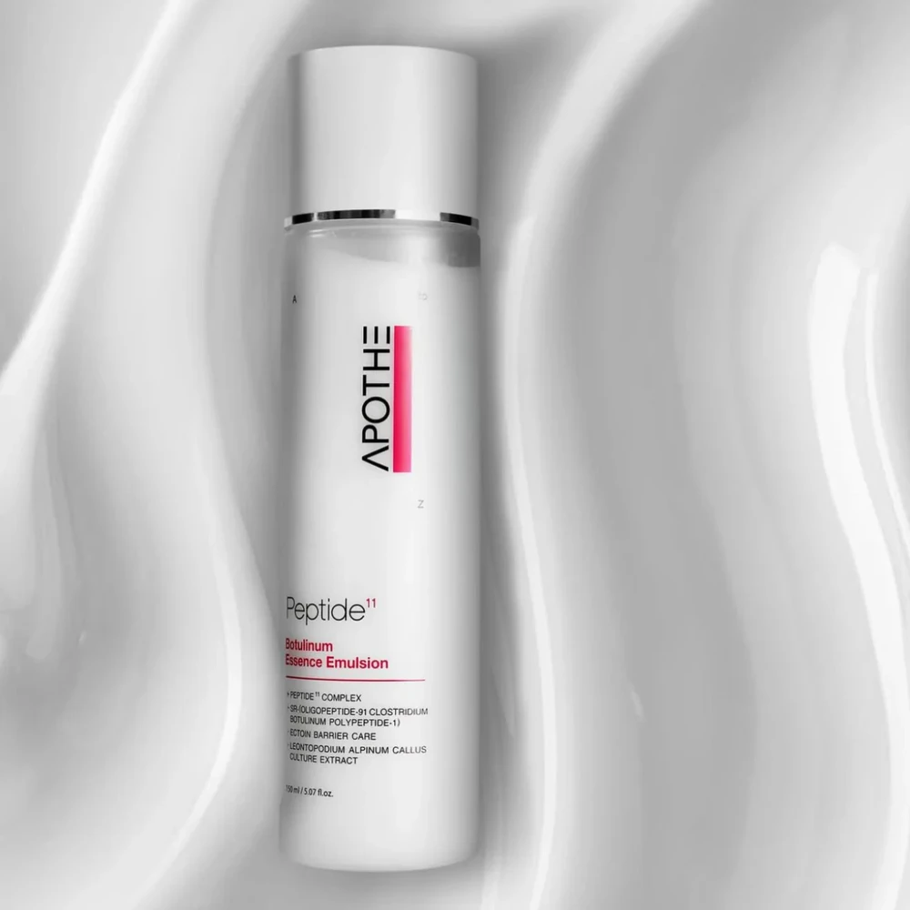 APOTHE Peptide 11 Botulinum Essence Emulsion - drėkinamoji veido esencija-emulsija, 150 ml