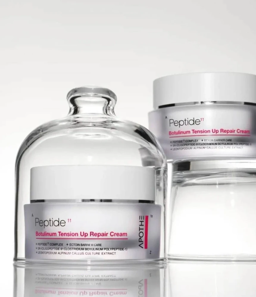 APOTHE Peptide 11 Botulinum Tension Up Repair Cream - stangrinantis ir atstatantis kremas su 11 peptidų kompleksu, 50 g