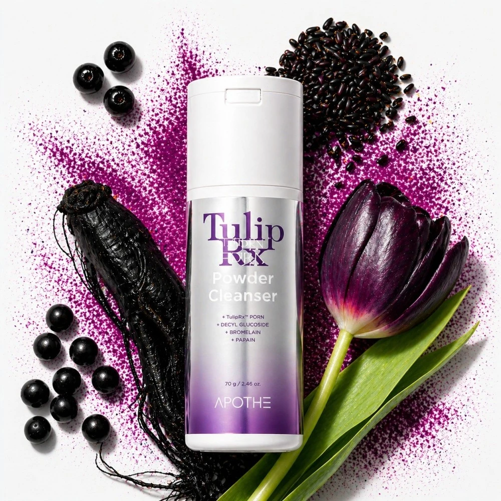 Enziminis veido šveitiklis/valiklis „APOTHE TulipRx PDRN Powder Cleanser“, 70 g