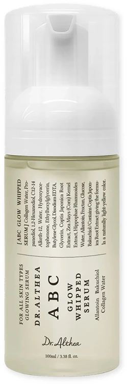 Dr. Althea ABC Glow Whipped Serum putų tekstūros veido serumas, 100 ml