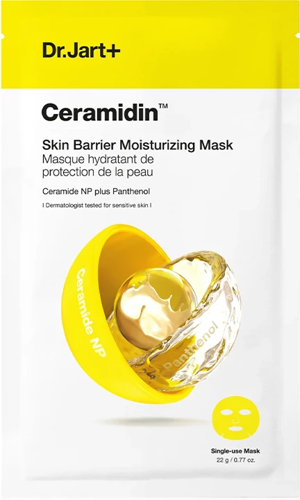 Dr Jart DR.JART_Ceramidin Skin Barrier Moisturizing Mask maska w płacie do twarzy 5x22g