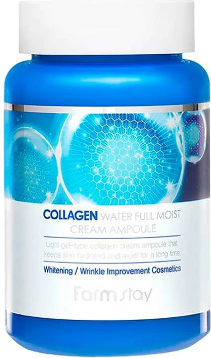 Veido kremas FarmStay Collagen Vanduo Full Moist Kreminis Ampoule 250 ml