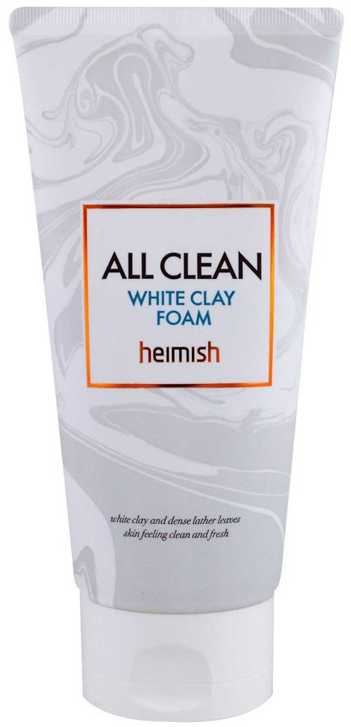 HEIMISH_All Clean Baltas Clay Foam valomosios putos su baltuoju moliu 150g