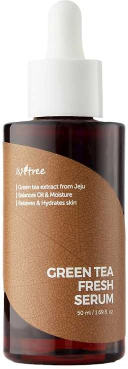 Isntree Žalias Tea Fresh Serum drėkinamasis veido serumas, 50 ml