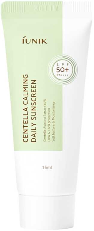 IUNIK CENTELLA CALMING DAILY SUNSCREEN apsauginis kremas nuo saulės, 60 ml