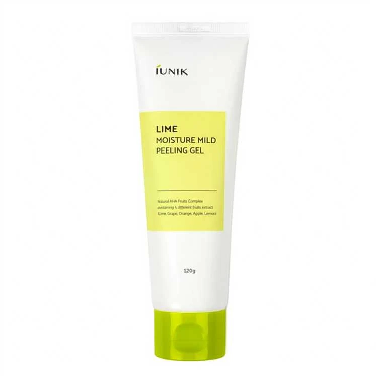 IUNIK LIME MOISTURE MILD veido šveitiklis želė, 120 ml