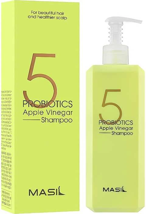 Masil šampūnas su obuolių actu ir probiotikais 5 probiotikai (obuolių acto šampūnas), 500 ml