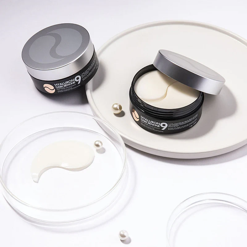 MEDI-PEEL Hyaluron Dark Benone Peptide 9 Ampoule Eye Patch paakių pagalvėlės, 60 vnt.