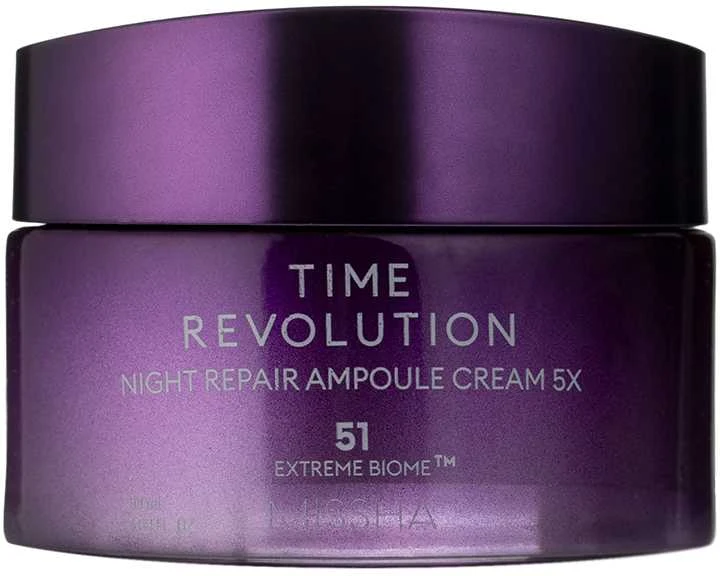 Missha Time Revolution Night Repair Ampoule Kreminis 5X naktinis veido kremas, 50 ml