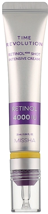 Missha Odos kremas Retinol 4000 Shot Intensyvus kremas 25 ml