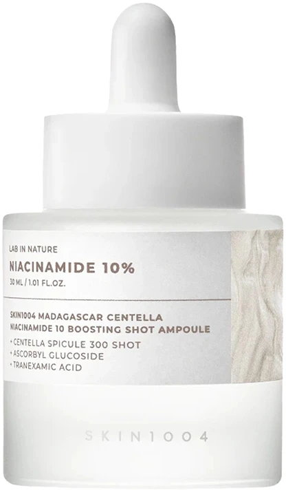 „Skin1004“ skaistinamasis serumas su niacinamidu 10, suteikiantis švytėjimo, ampulė, 30 ml