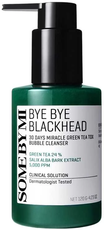 Some By Mi Bye-Bye Blackhead Cleanser Valomosios veido putos, 120 ml