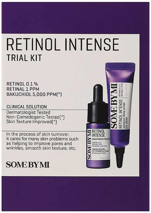 Kosmetikos rinkinys SOME BY MI RETINOL INTENSE TRIAL KIT [Serum 10ml, Paakių kremas 10ml]