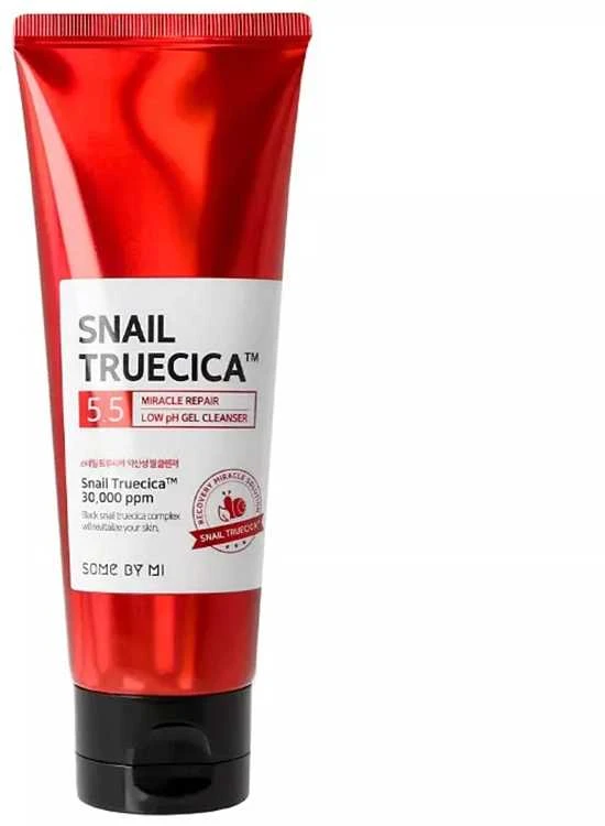 Veido prausiklis SOME BY MI SNAIL TRUECICA MIRACLE REPAIR LOW pH GEL CLEANSER [100ml]-100ml