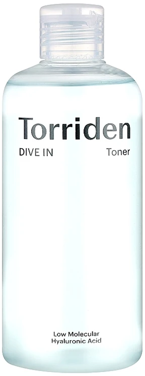 „Torriden Dive In“ mažos molekulinės masės hialurono rūgšties tonikas, 300 ml