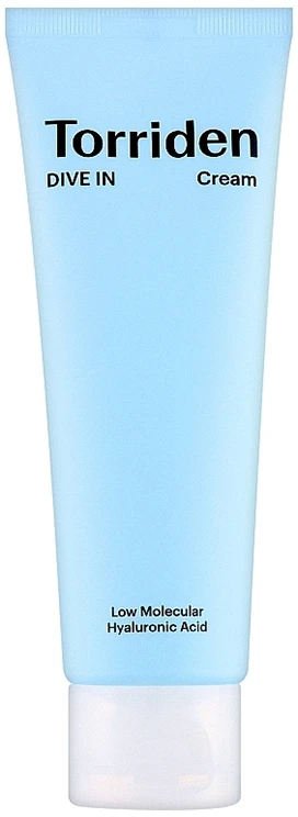 „Torriden Dive-In“ mažos molekulinės masės hialurono rūgšties kreminis kremas, 80 ml