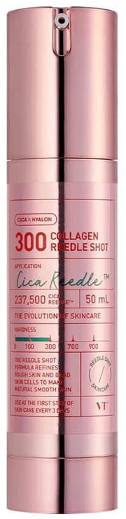 VT Cosmetics Collagen Reedle Shot 300 stangrinantis veido serumas su kolagenu, 50 ml