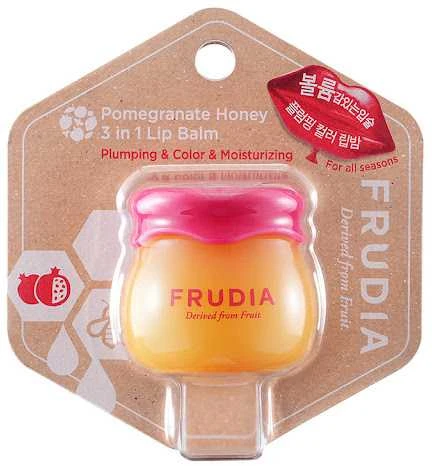 FRUDIA POMEGRANATE HONEY 3 IN 1 lūpų balzamas, 10 ml