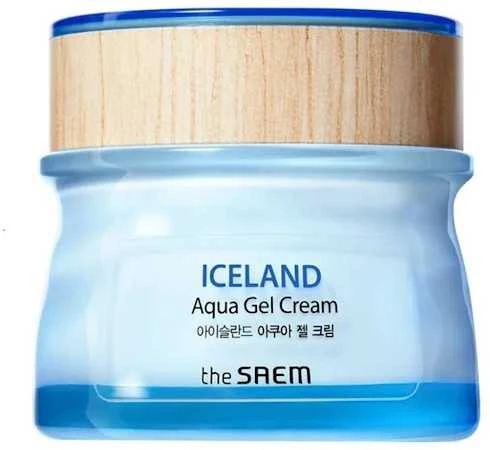 theSaem The Saem Iceland Aqua drėkinamasis gelinis veido kremas-60g