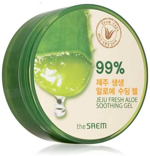theSaem The Saem Jeju Fresh Aloe universalus gelis su alaviju 99%-300ml