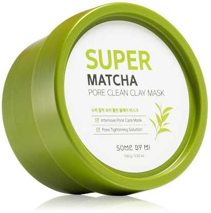 Veido kaukė SOME BY MI SUPER MATCHA PORE CLEAN CLAY MASK [100g]-100g