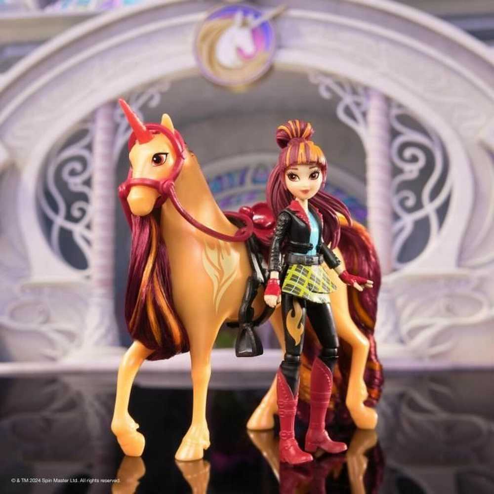 Unicorn Academy Lėlė Valentina ir vienaragis Cinder