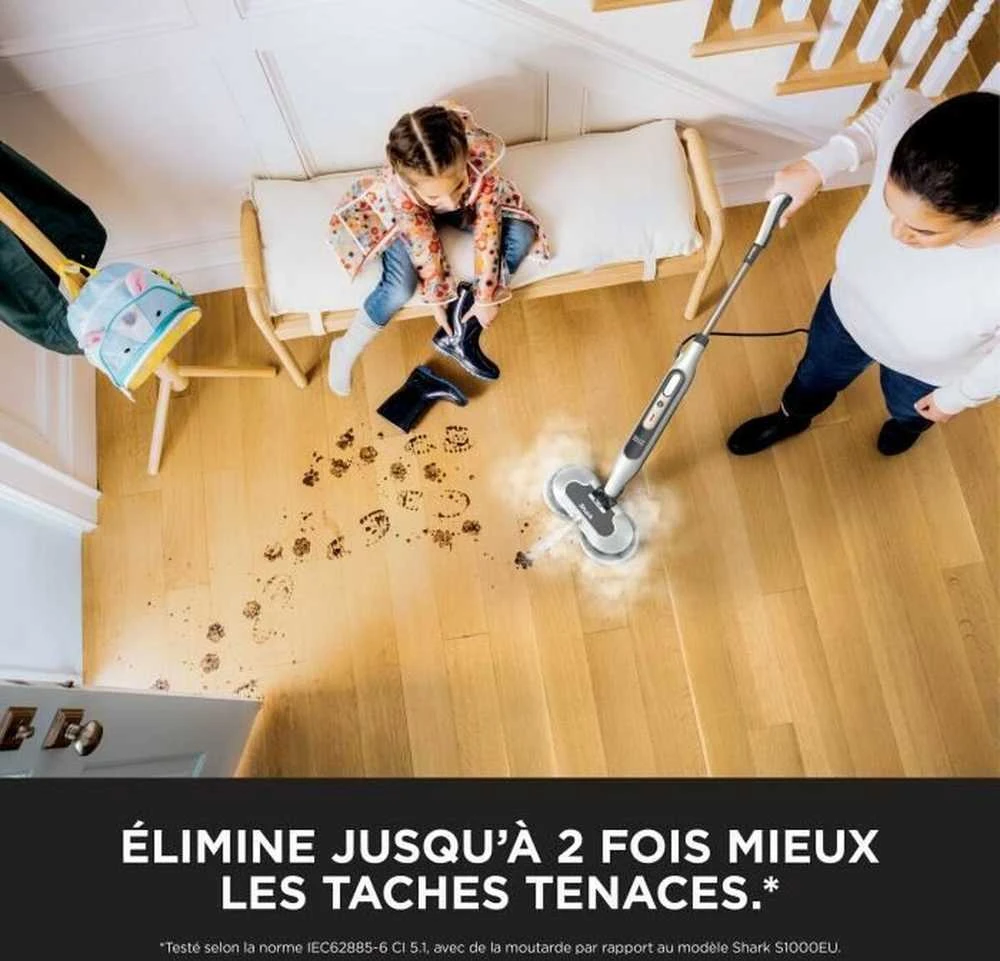 Sharkclean S8201EU stick vacuum/electric broom AC Wet 1120 W Juodas, Pilkas, Baltas