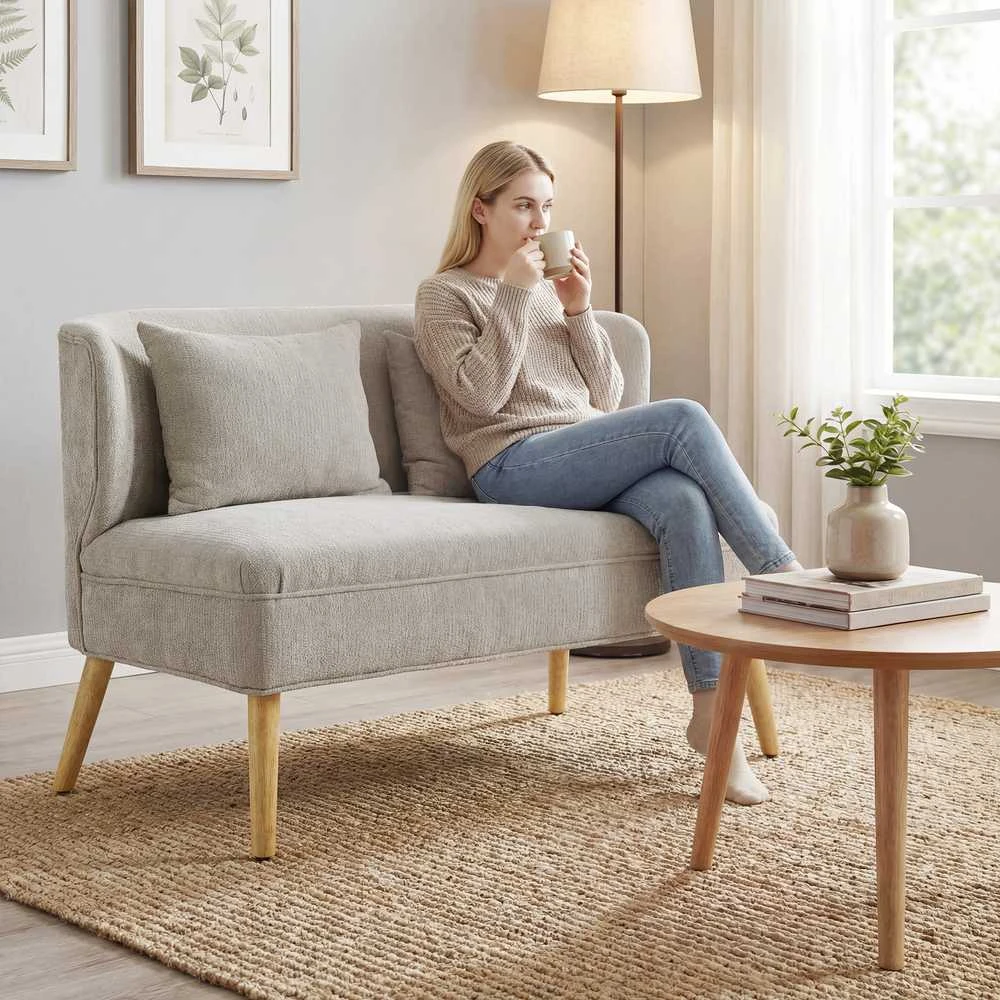 2 vietų sofa 117 × 65 × 78,5 cm
