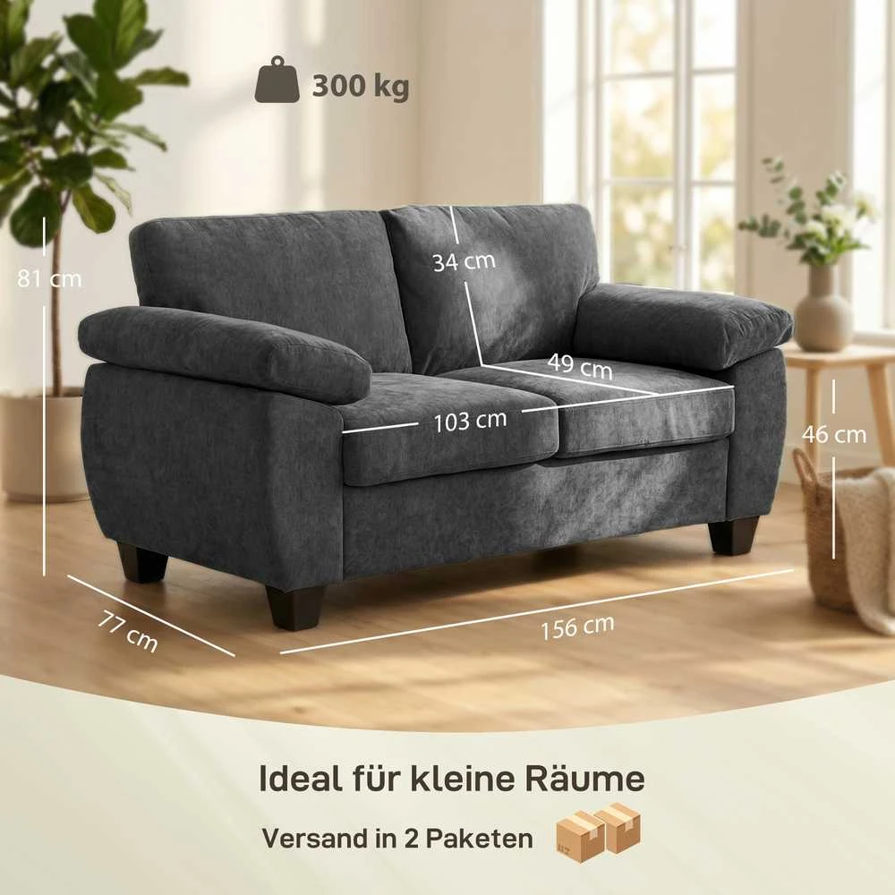 2 vietų sofa 156 cm