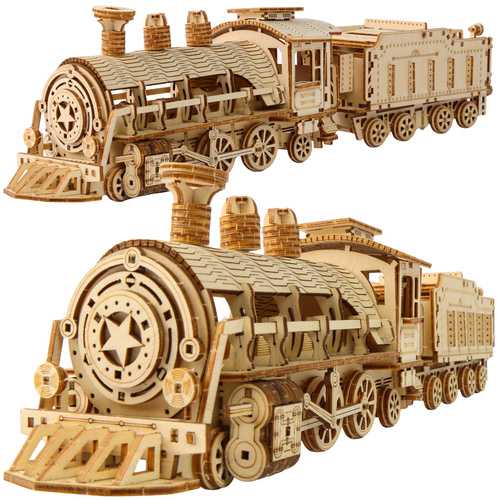 Dėlionė 3D Puzzle - Kruzzel Locomotive 26515