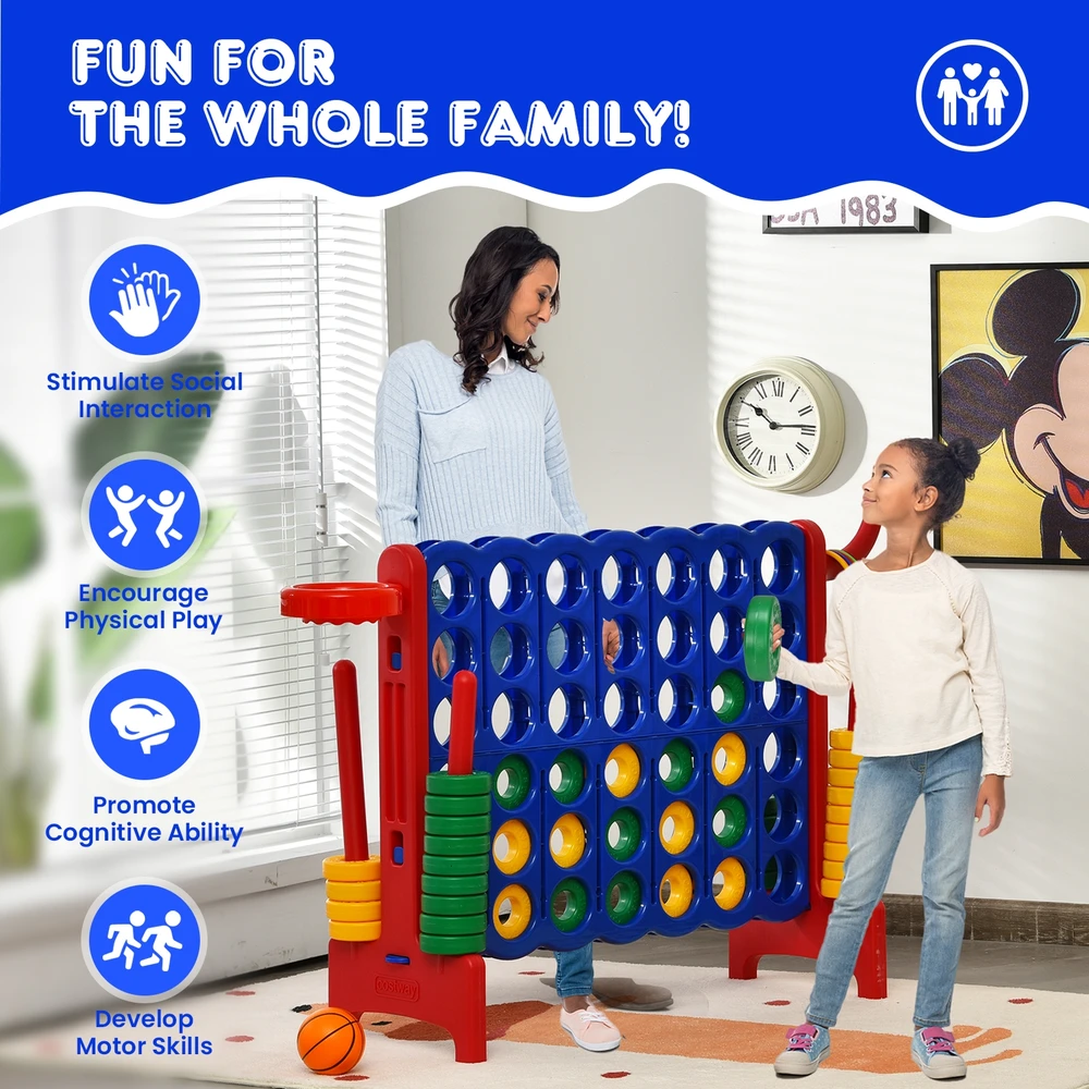 4 iš eilės žaidimų rinkinys 76.2 cm