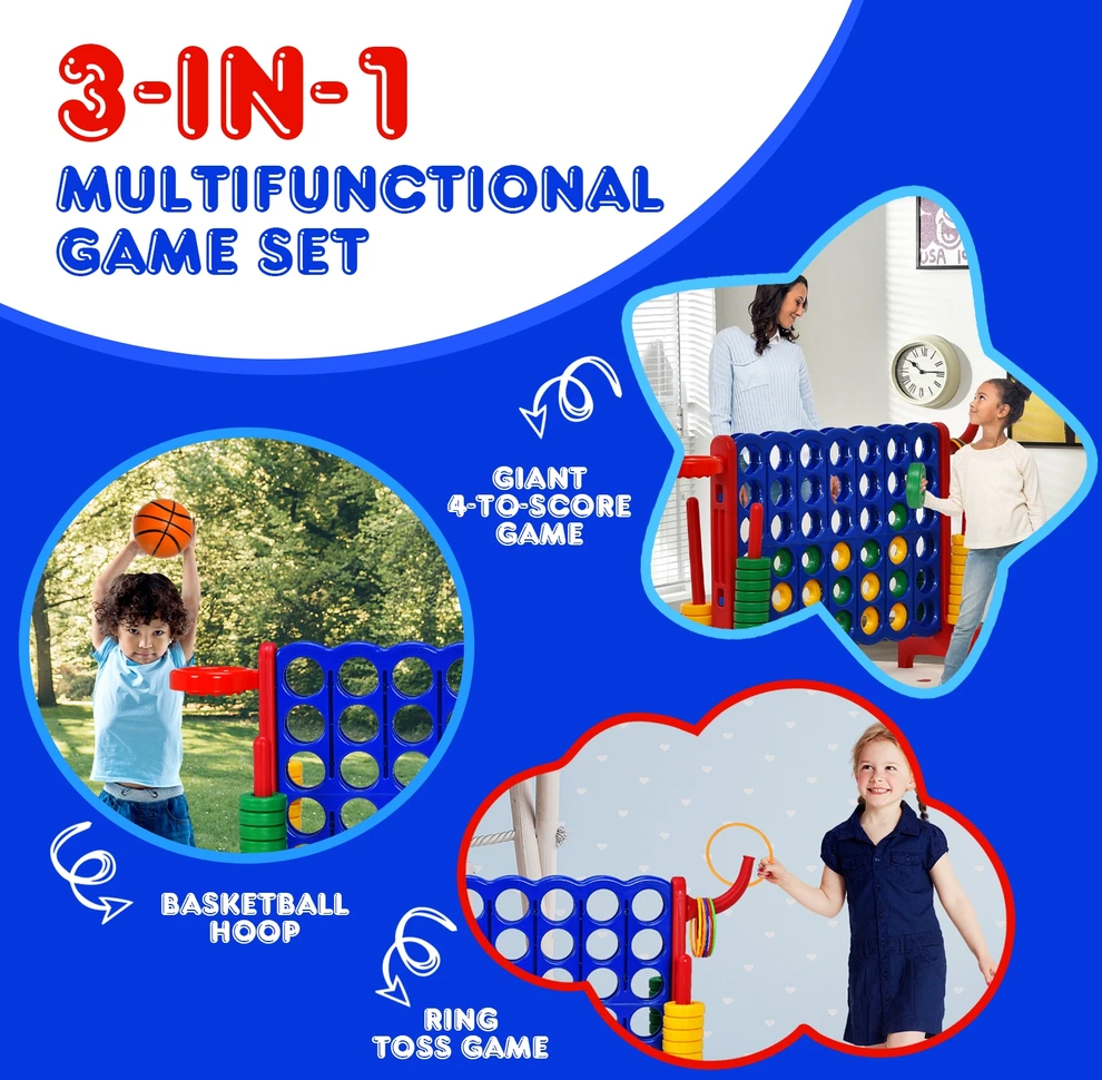 4 iš eilės žaidimų rinkinys 76.2 cm