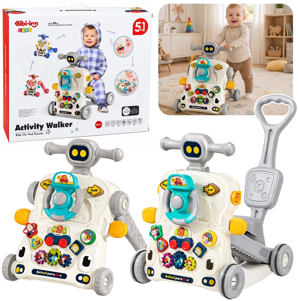 Interaktywny 5-in-1 stumdukas pilkas