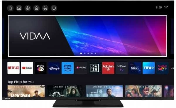 Toshiba 50 colių 4K HDR Ultra HD televizorius