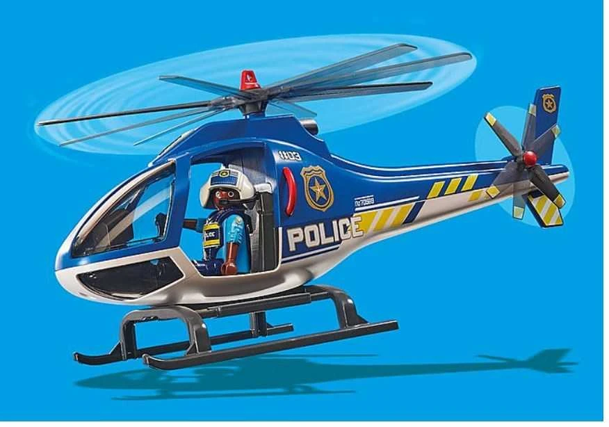70569 PLAYMOBIL® City Action, Policijos misija: paieška su parašiutu