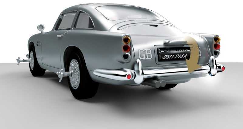 PLAYMOBIL James Bond Aston Martin DB5 Edition Goldfinger (70578)