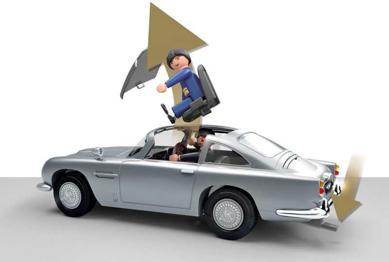 PLAYMOBIL James Bond Aston Martin DB5 Edition Goldfinger (70578)